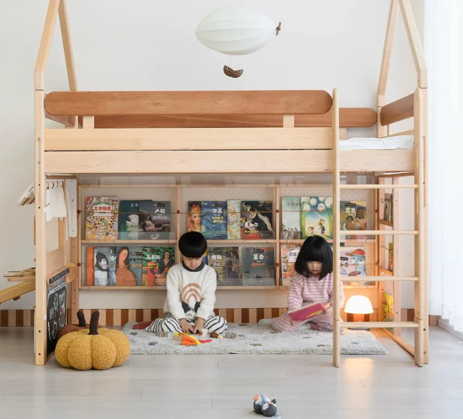 บ้านไม้เตียงเด็ก Flying house bed - Image 4