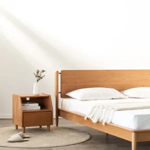 เตียงไม้สไตล์ญี่ปุ่น มินิมอล